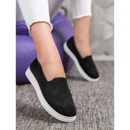 Via Giulia  Slipon sulla piattaforma nero 1