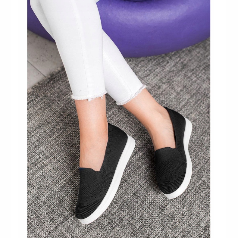 Via Giulia  Slipon sulla piattaforma nero 2