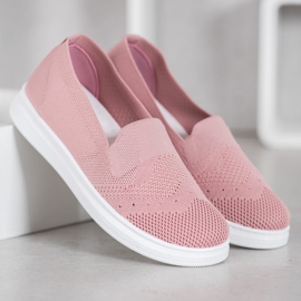 Via Giulia  Slipon sulla piattaforma rosa 2