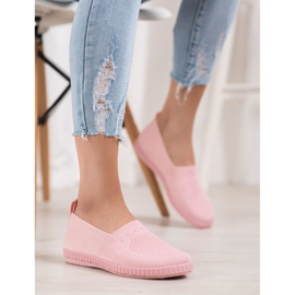 Via Giulia  Sneakers Slip On Azur rosa 1