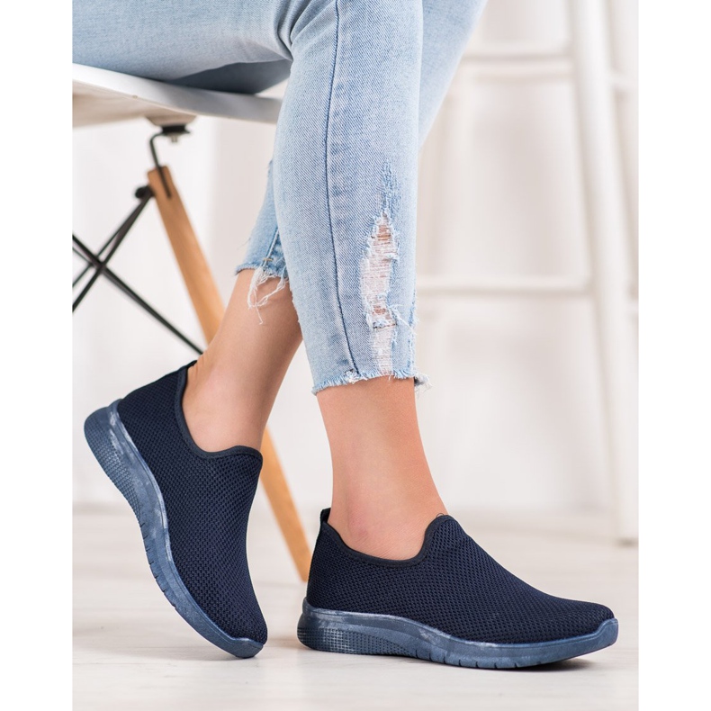 Super Mode Scarpe sportive slip-on blu navy blu 1
