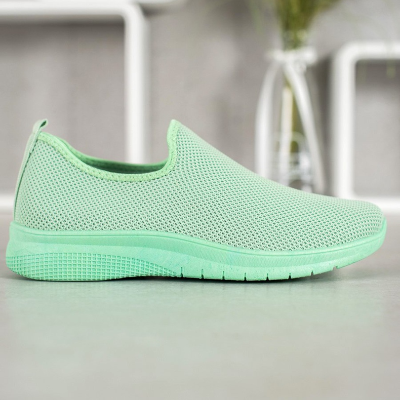 Super Mode Scarpe sportive slip-on verde 2