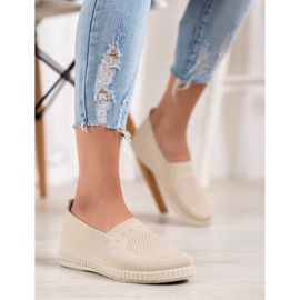 Via Giulia  Sneakers Slip On traforate marrone 2
