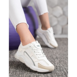 Via Giulia  Sneakers Con Glitter Moda bianca 1