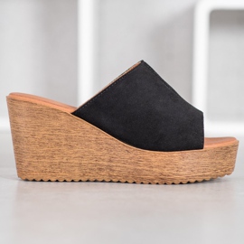 Renda Sandali con tacco alto nero 2