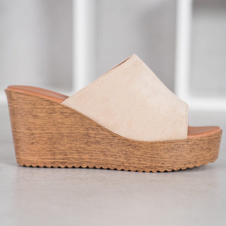Renda Sandali con tacco alto marrone 1