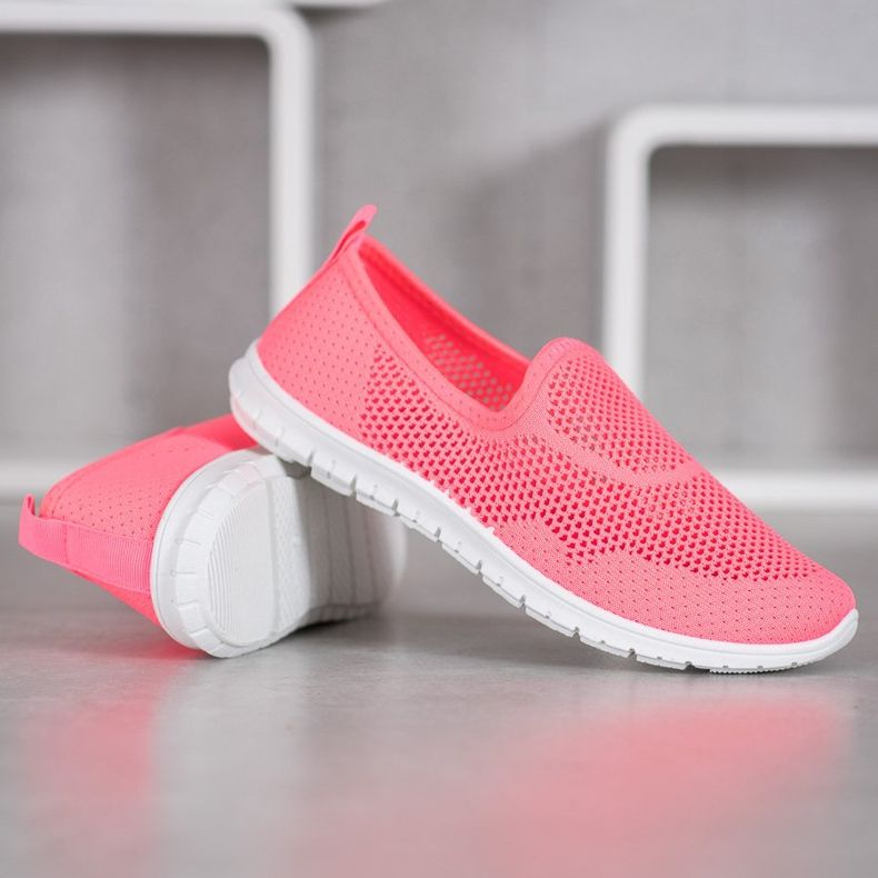 Bona Slipon traforati rosa 2