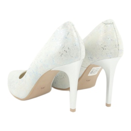 Espinto Décolleté scintillanti C-456/96 bianco multicolore 4