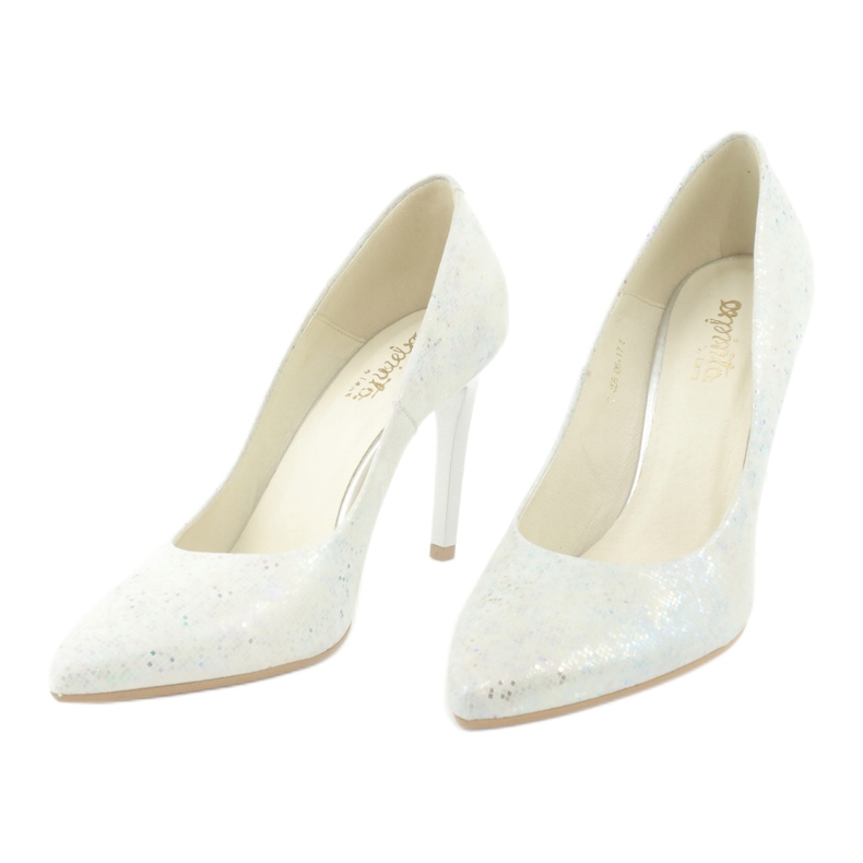 Espinto Décolleté scintillanti C-456/96 bianco multicolore 2