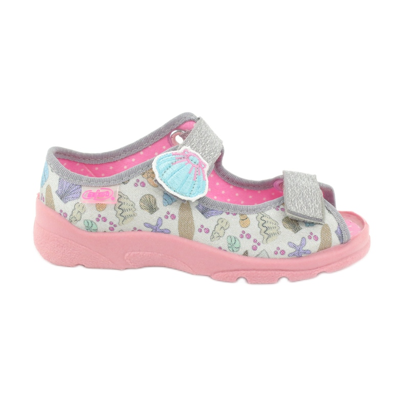 Scarpe per bambini Befado 969X154 rosa grigio multicolore 1