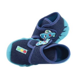 Scarpe per bambini Befado 523P015 blu navy blu 5