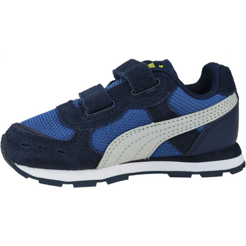 Puma Vista V Bambini Jr 369541-09 bianco blu navy blu 1