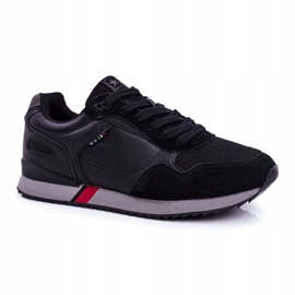 EVE Scarpe Sportive Uomo Pelle Scamosciata Nero Fonsi 1