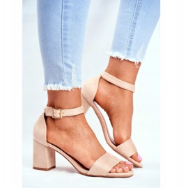 Vinceza Sandali Donna Camoscio Beige Sempre di più! 2