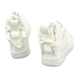 Big Star Wysokie Eco-Slopan Sneaker bianca 3