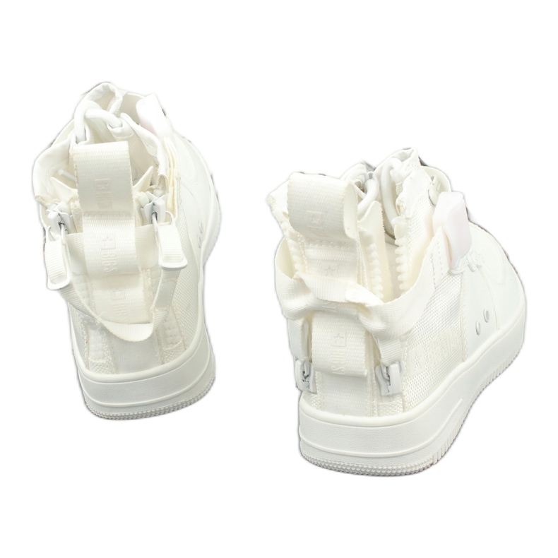 Big Star Wysokie Eco-Slopan Sneaker bianca 3