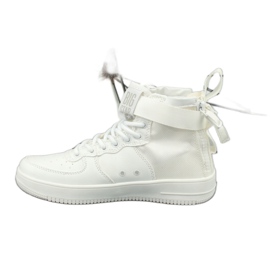 Big Star Wysokie Eco-Slopan Sneaker bianca 1