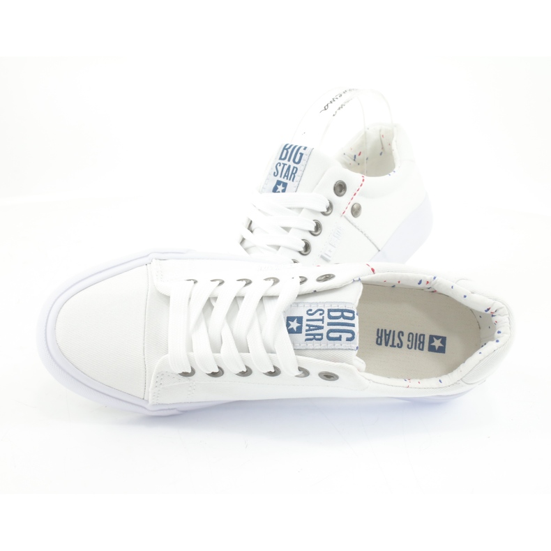 Big Star Sneakers uomo allacciate bianche AA274511 bianca 4
