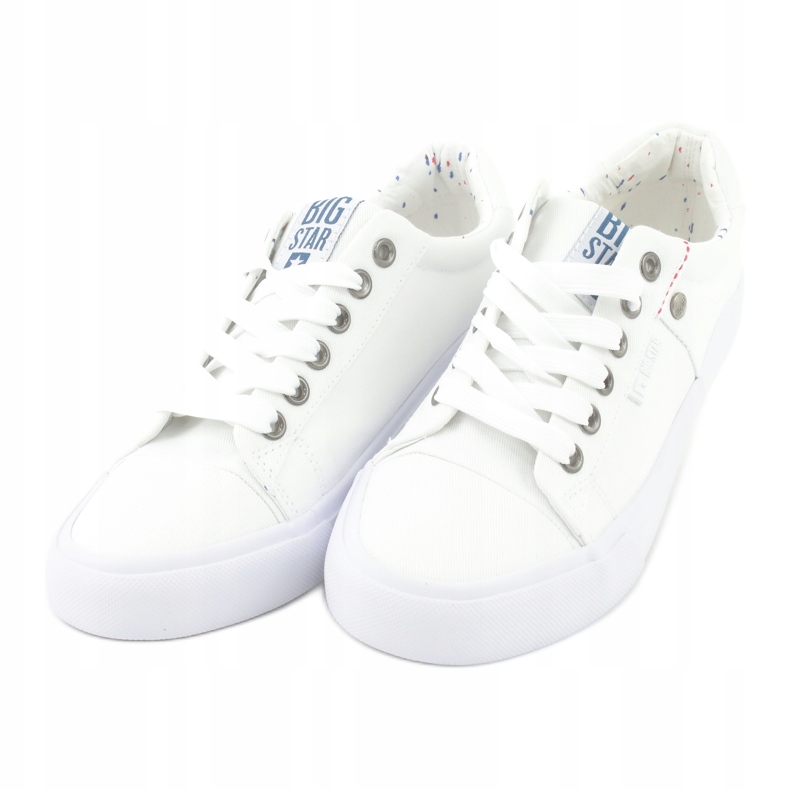 Big Star Sneakers uomo allacciate bianche AA274511 bianco 5