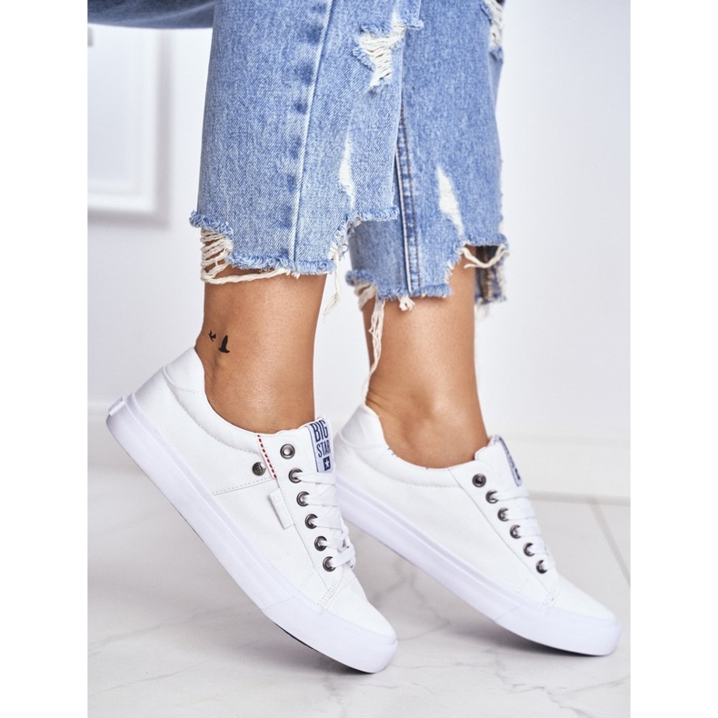 Big Star Sneakers uomo allacciate bianche AA274511 bianca 1