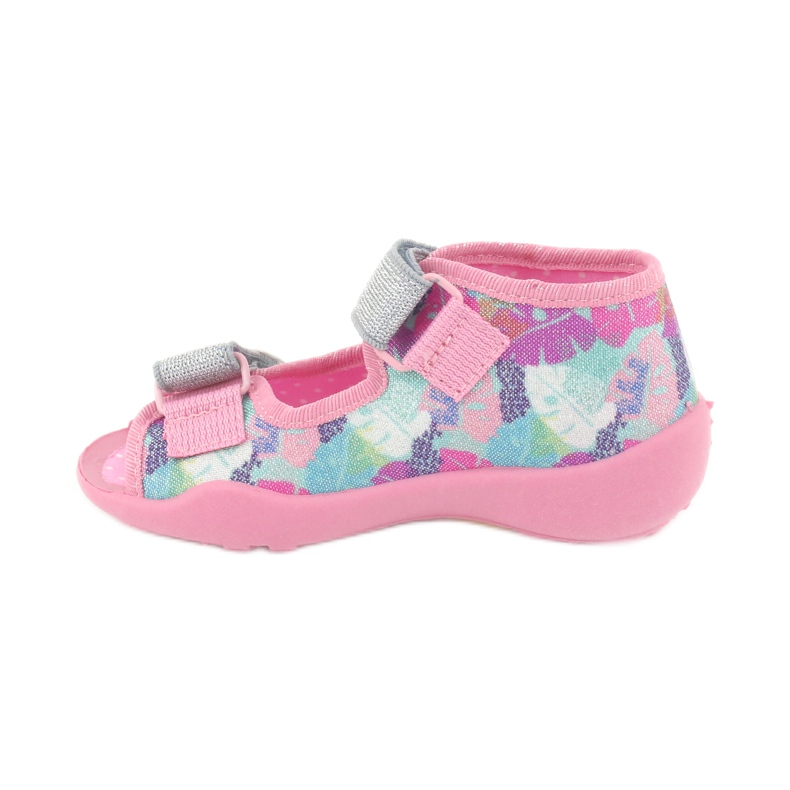 Scarpe per bambini Befado 242P096 rosa grigio multicolore 1