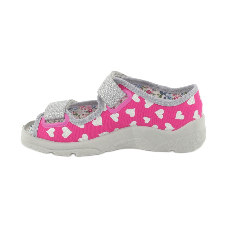 Scarpe per bambini Befado 969X147 rosa grigio 2