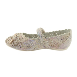 S.Barski Ballerine traforate con velcro Barski Remtro marrone multicolore 2
