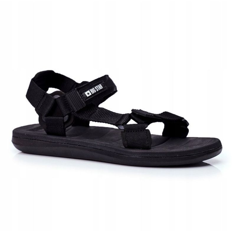 Sandali Sportivi da Uomo Neri Big Star FF174499 nero 1