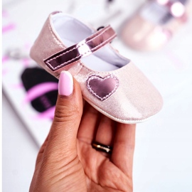 Apawwa Sneakers Bambino Velcro Battesimo Rosa Bellawa 2