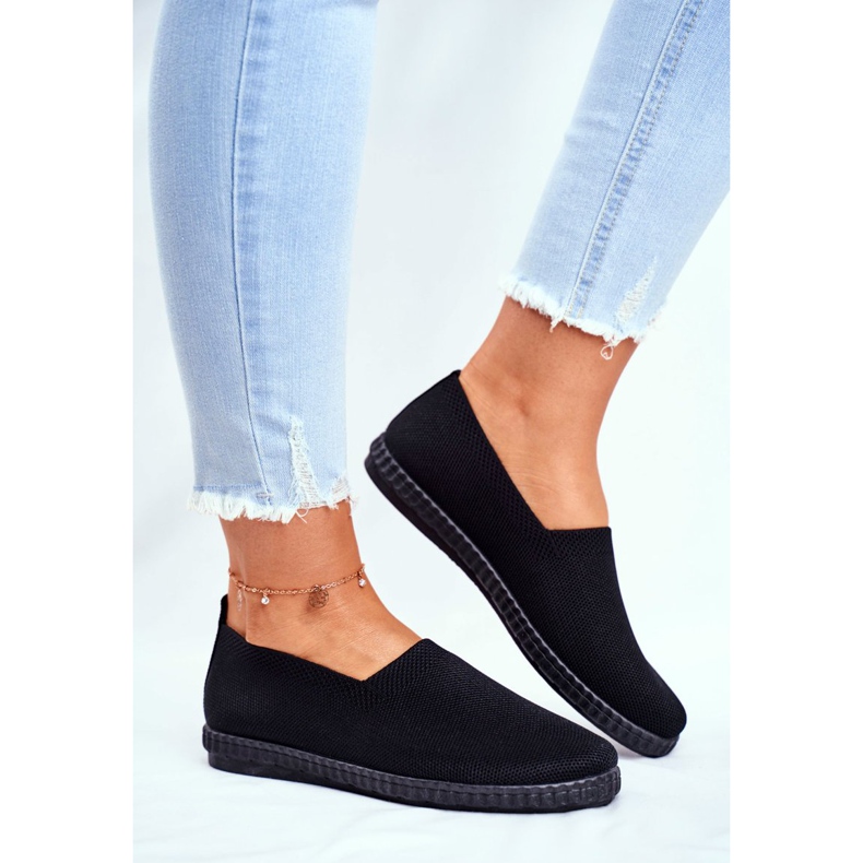 Sneakers Donna Sneakers Slip-on Nero Grigio 2