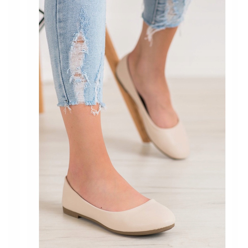 Diamantique Ballerine beige 2