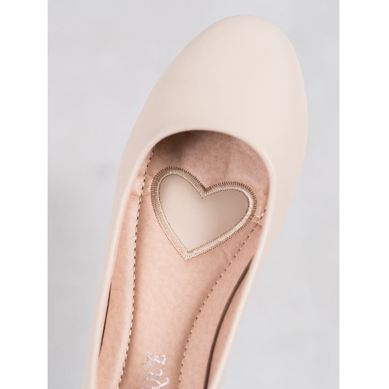 Diamantique Ballerine beige 1