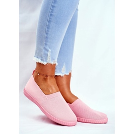 PS1 Sneakers Donna Sneakers Slip-on Rosa Grigio 1
