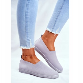 PS1 Sneakers Donna Sneakers Slip-on Grigio Grigio 2