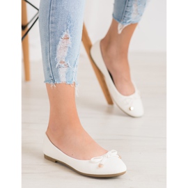 Diamantique Ballerine bianche classiche bianca 1
