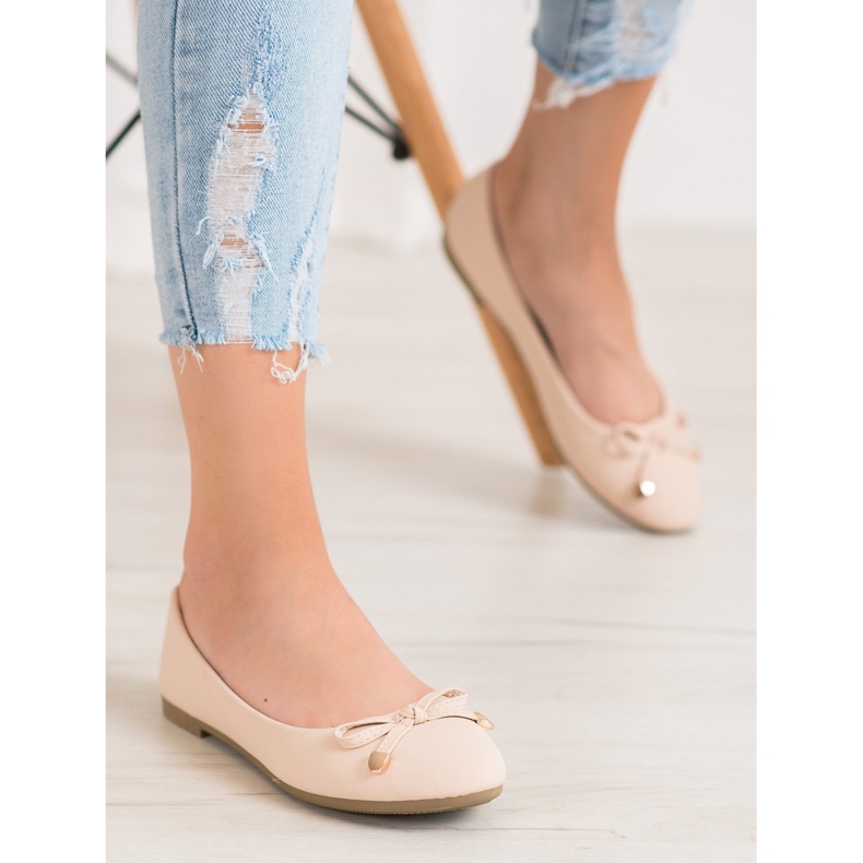 Diamantique Ballerine Classiche Beige marrone multicolore 2