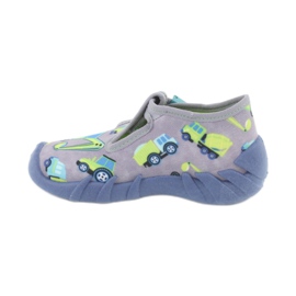 Scarpe per bambini Befado 110P371 blu grigio verde 1