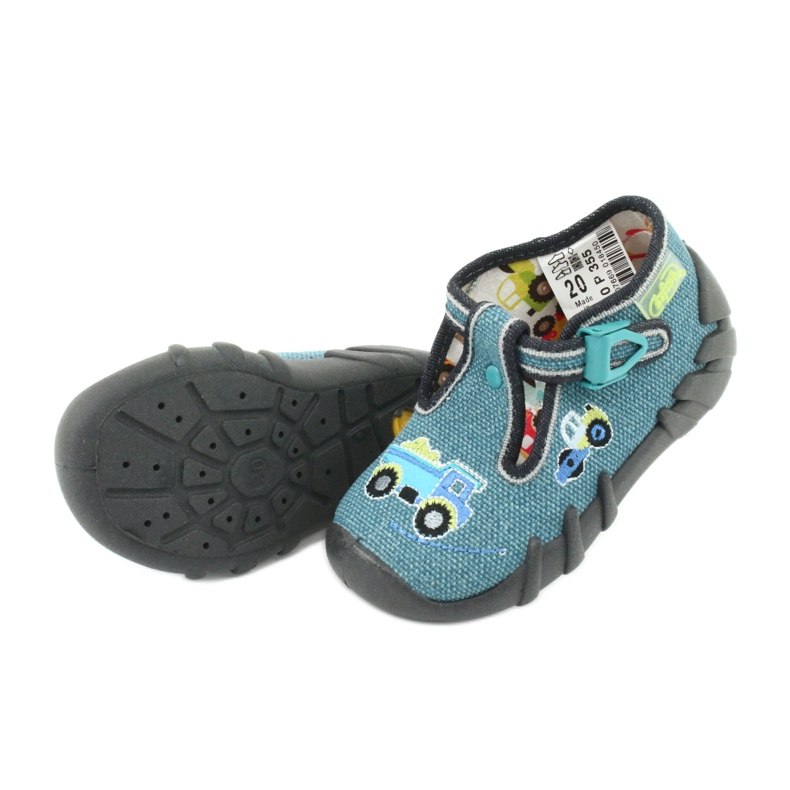 Scarpe per bambini Befado 110P355 multicolore blu 3