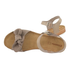 Scarpe donna comfort Inblu 158D118 beige 3