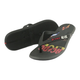 RIDER 82799 ACDC infradito THONG AD uomo BRASILE nero multicolore 2