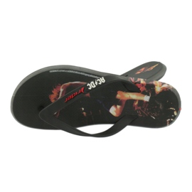 RIDER 82799 ACDC infradito THONG AD uomo BRASILE nero multicolore 3