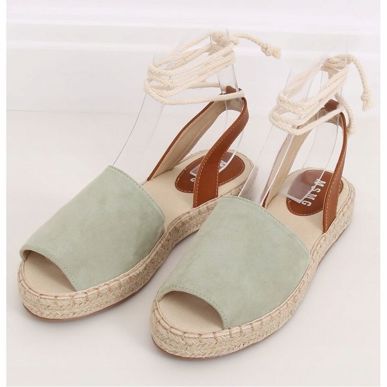 Espadrillas donna acquamarina LL908 Verde 2