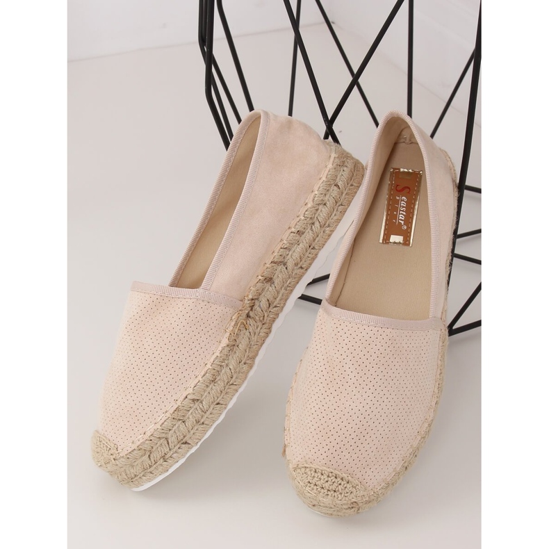 Espadrillas beige da donna JH90P Beige 1