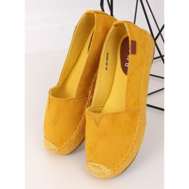 Espadrillas donna miele WH941 Giallo 1
