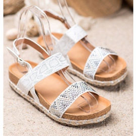 SHELOVET Sandali bianchi alla moda bianca 1