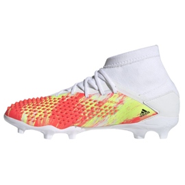 Scarpe da calcio Adidas Predator Dracon 20.1 Fg Jr EG1608 multicolore bianco 1