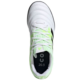 Scarpe da calcio Adidas Copa 20.3 Tf Jr EF1921 multicolore bianco 2