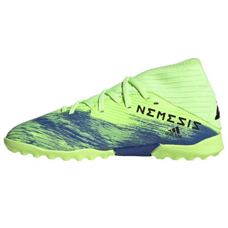 Scarpe da calcio Adidas Nemziz 19.3 Tf Jr FV4006 multicolore verde 1