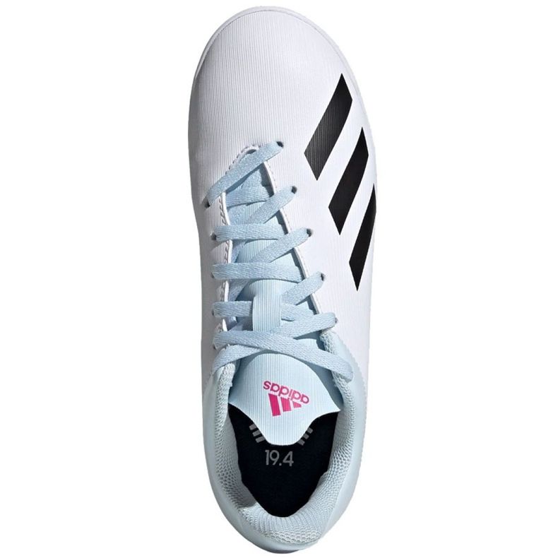 Scarpe indoor adidas X 19.4 In Jr EF1624 multicolore bianca 1