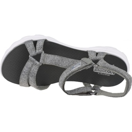 Skechers Go Walk Move W 14248-GRY sandali grigio 2